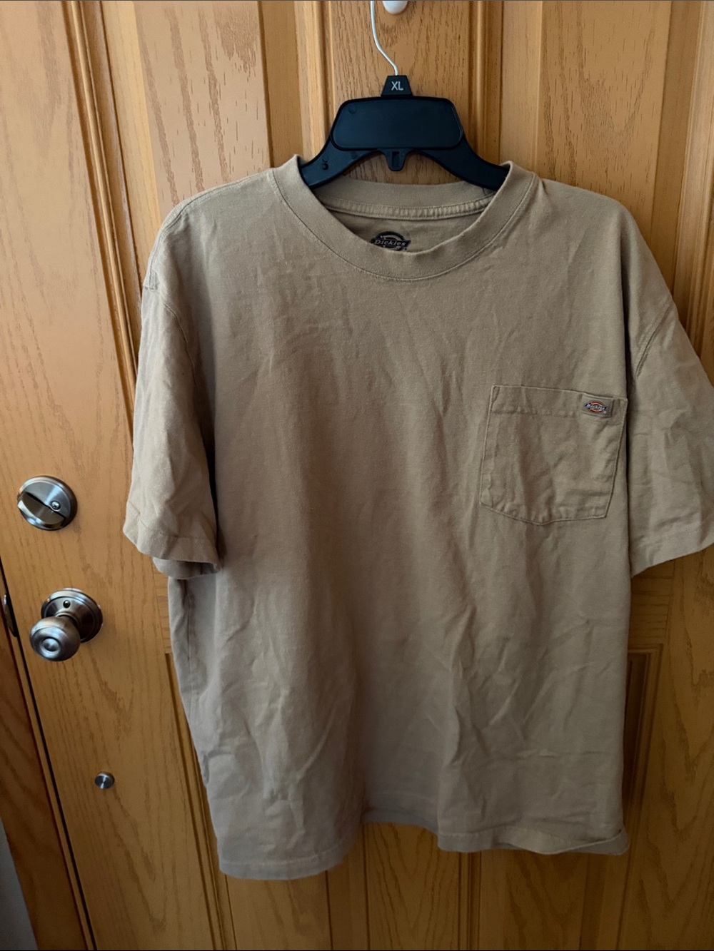 Dickies Tan Short Sleeve Pocket Tee